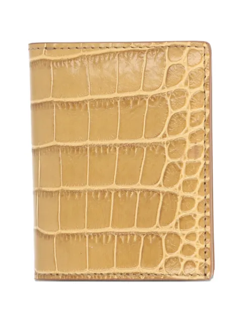 TOM FORD portefeuille à plaque logo