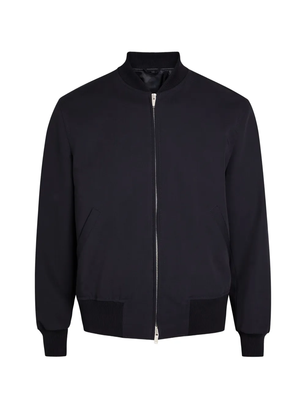 Lardini zip bomber jacket - Blu