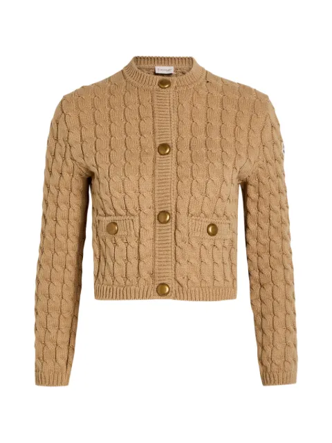 Moncler cable-knit cardigan