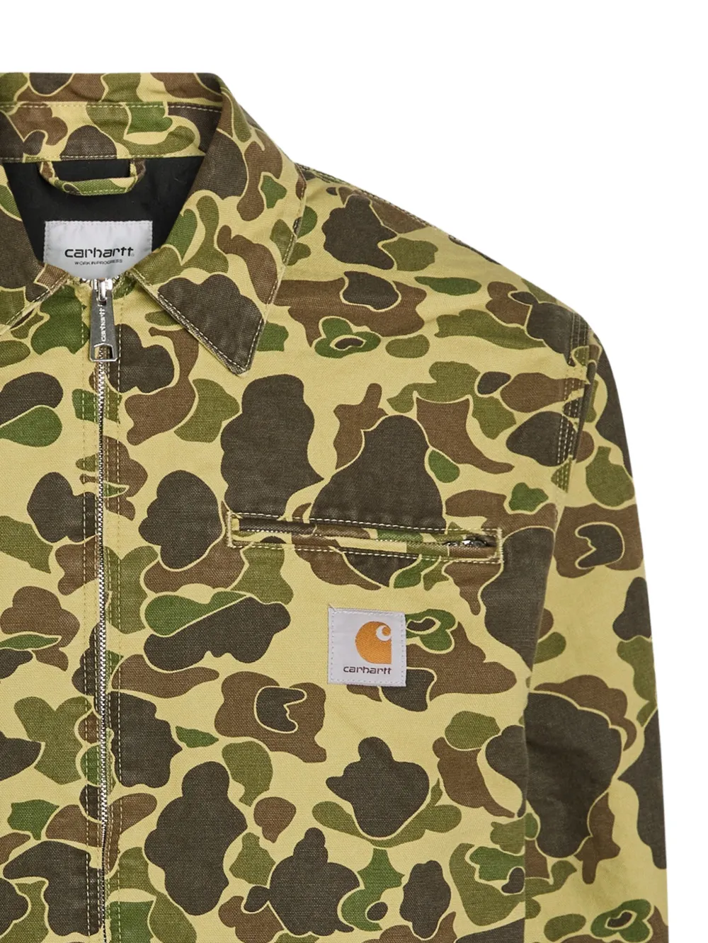 Carhartt WIP Duck Detroit Jacket | Green | FARFETCH ZA