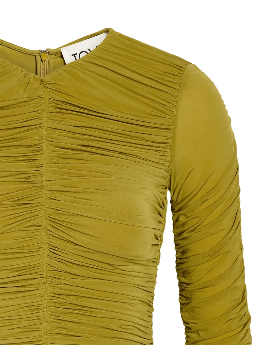  Tove Nevin Ruched Top - Green 