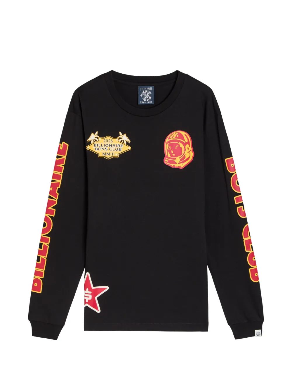 Billionaire Boys Club long-sleeve graphic T-shirt - Schwarz