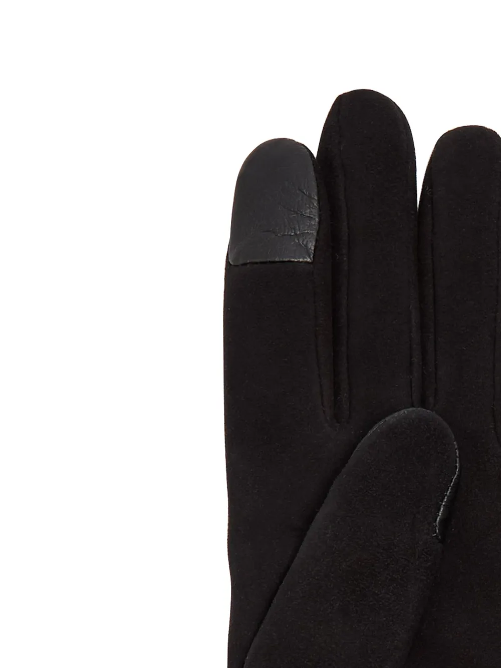  Agnelle Denise Shearling Gloves - Black 