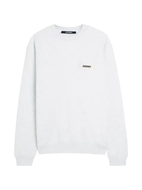 Jacquemus logo-patch sweatshirt