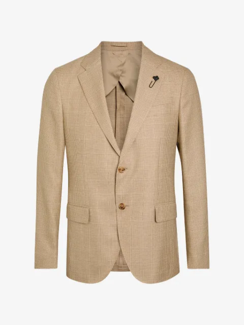 Lardini check-pin blazer