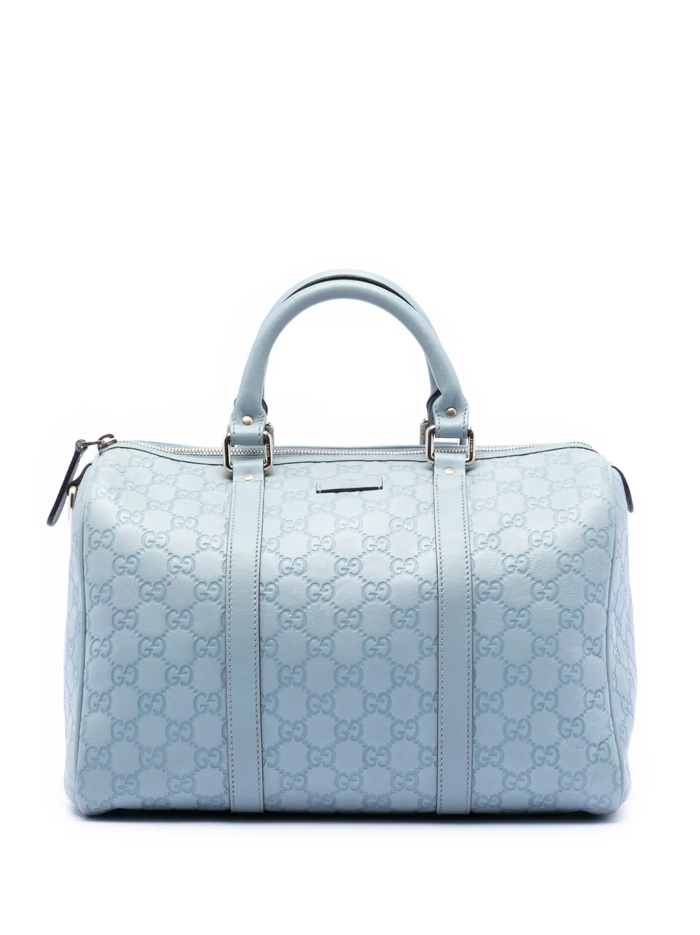 Gucci Pre-Owned Borsa Joy Boston Guccissima media 2016-2026 - Blu