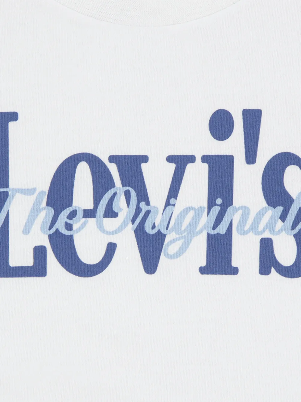 Levi's Kids Shorts set met logoprint Blauw