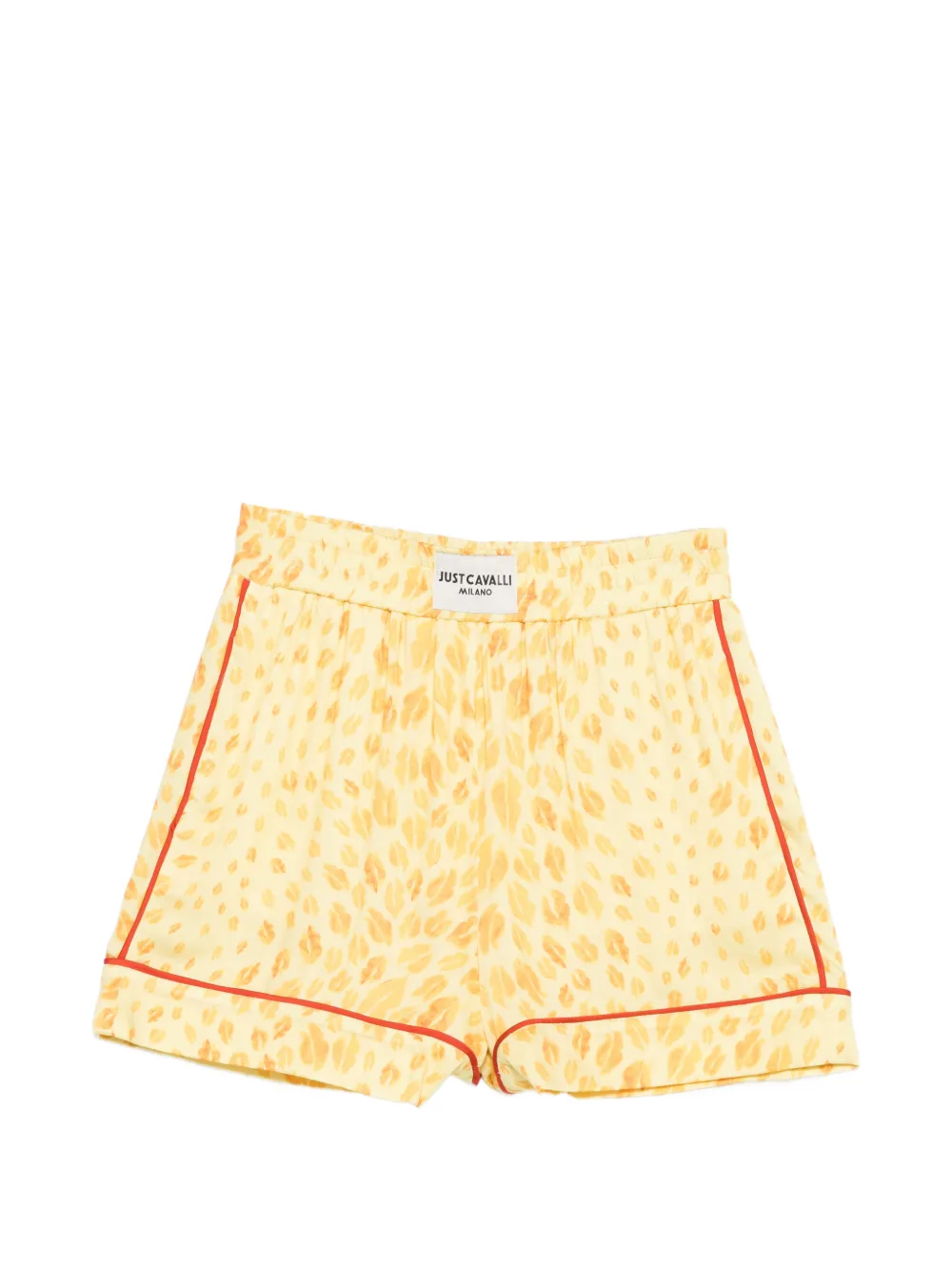 Just Cavalli printed trim shorts - Giallo