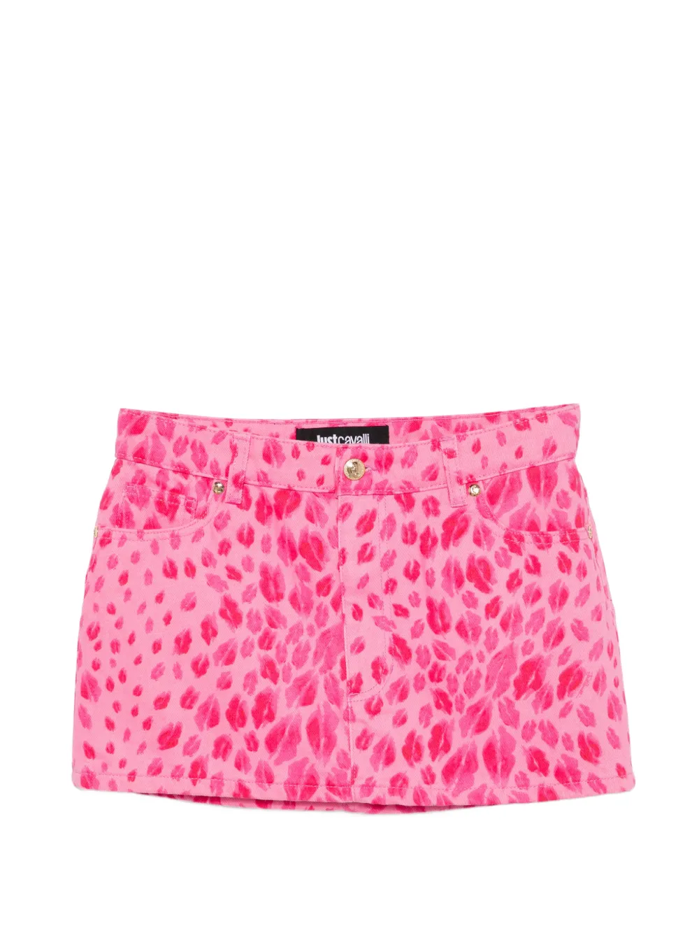 Just Cavalli Minigonna a fantasia - Rosa