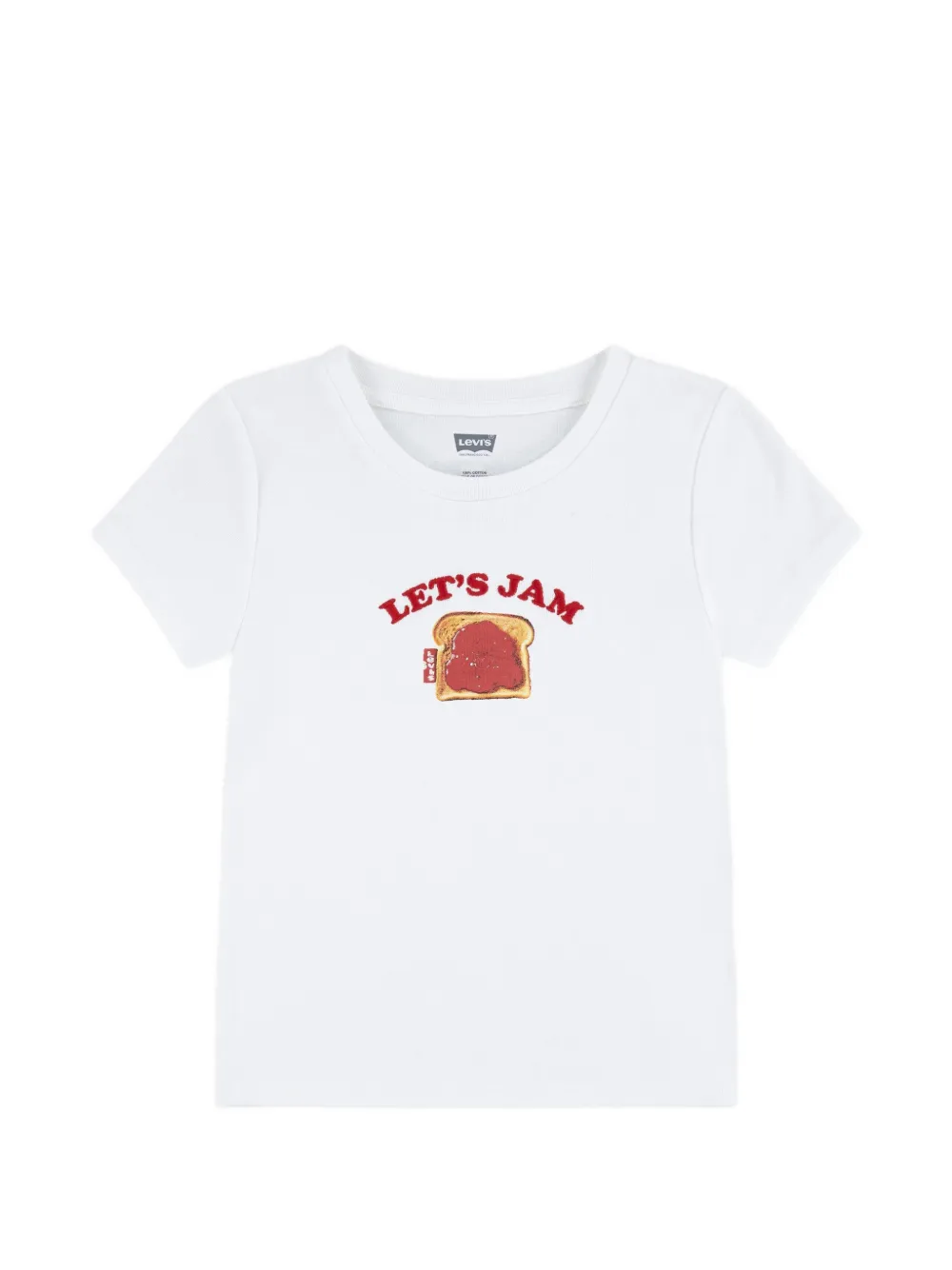 Levi's Kids Let's Jam graphic-print T-shirt - Bianco