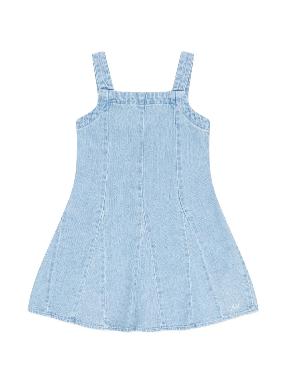 Levi's Kids square-neck panelled dress - Blau