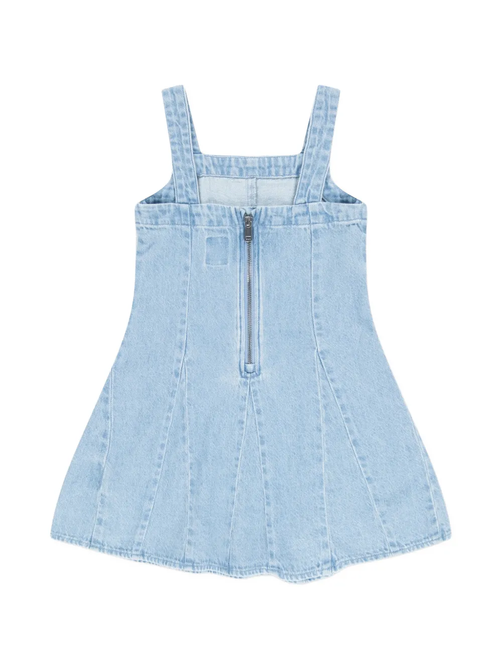 Square-Neck Panelled Dress