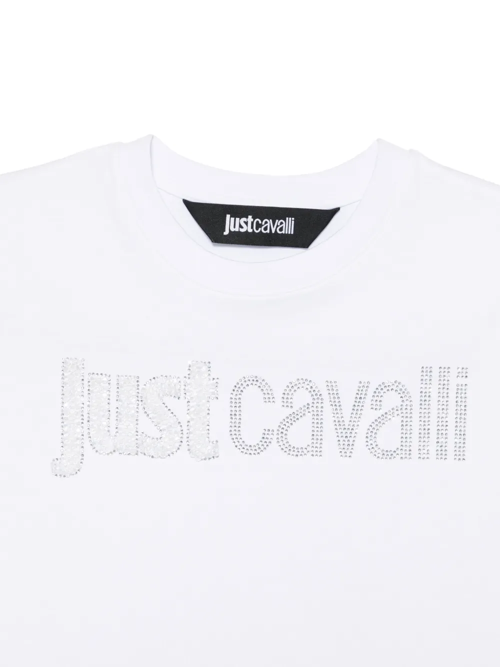 Just Cavalli T-shirt met logo Wit