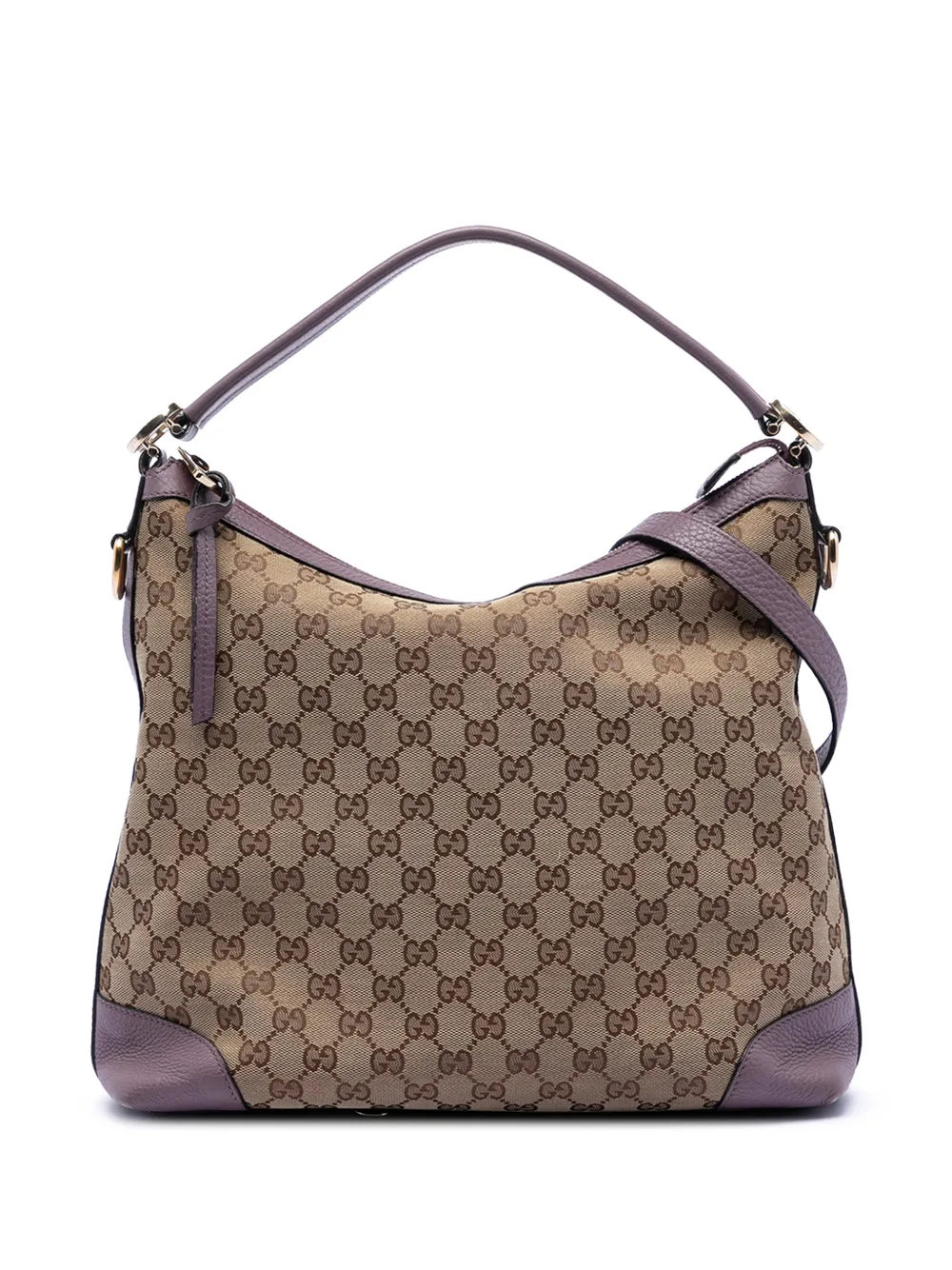 Gucci Pre-Owned 2016-2025 Small GG Canvas Miss GG Hobo satchel - Marrone