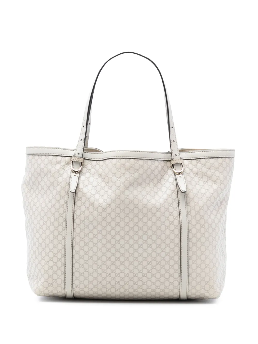 Gucci Pre-Owned 2016-2026 Microguccissima Nice tote bag - Bianco