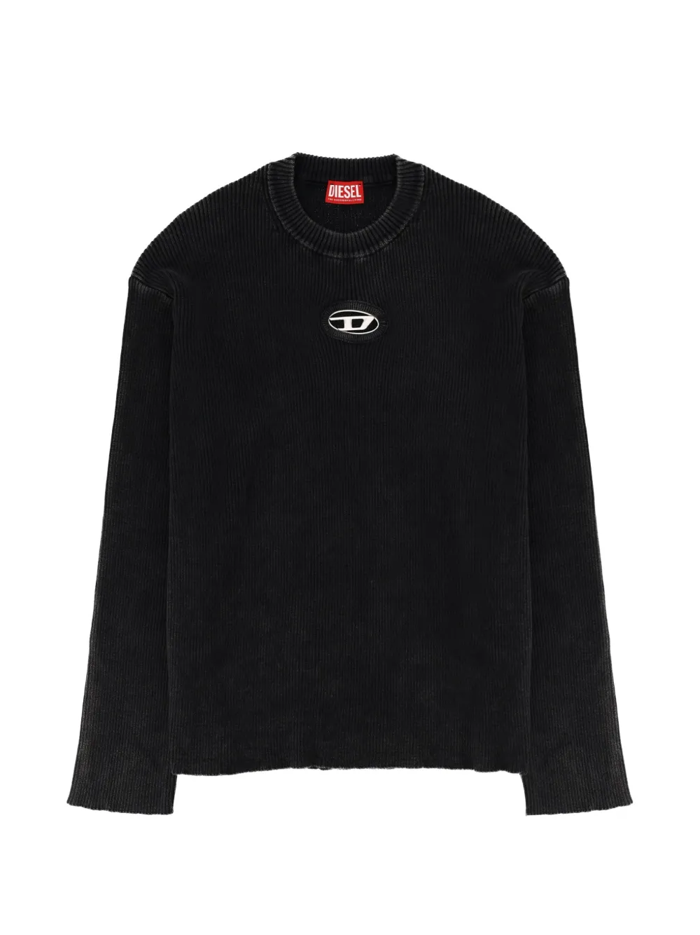 Diesel K-Darren-D chest-logo round-neck T-shirt - Nero