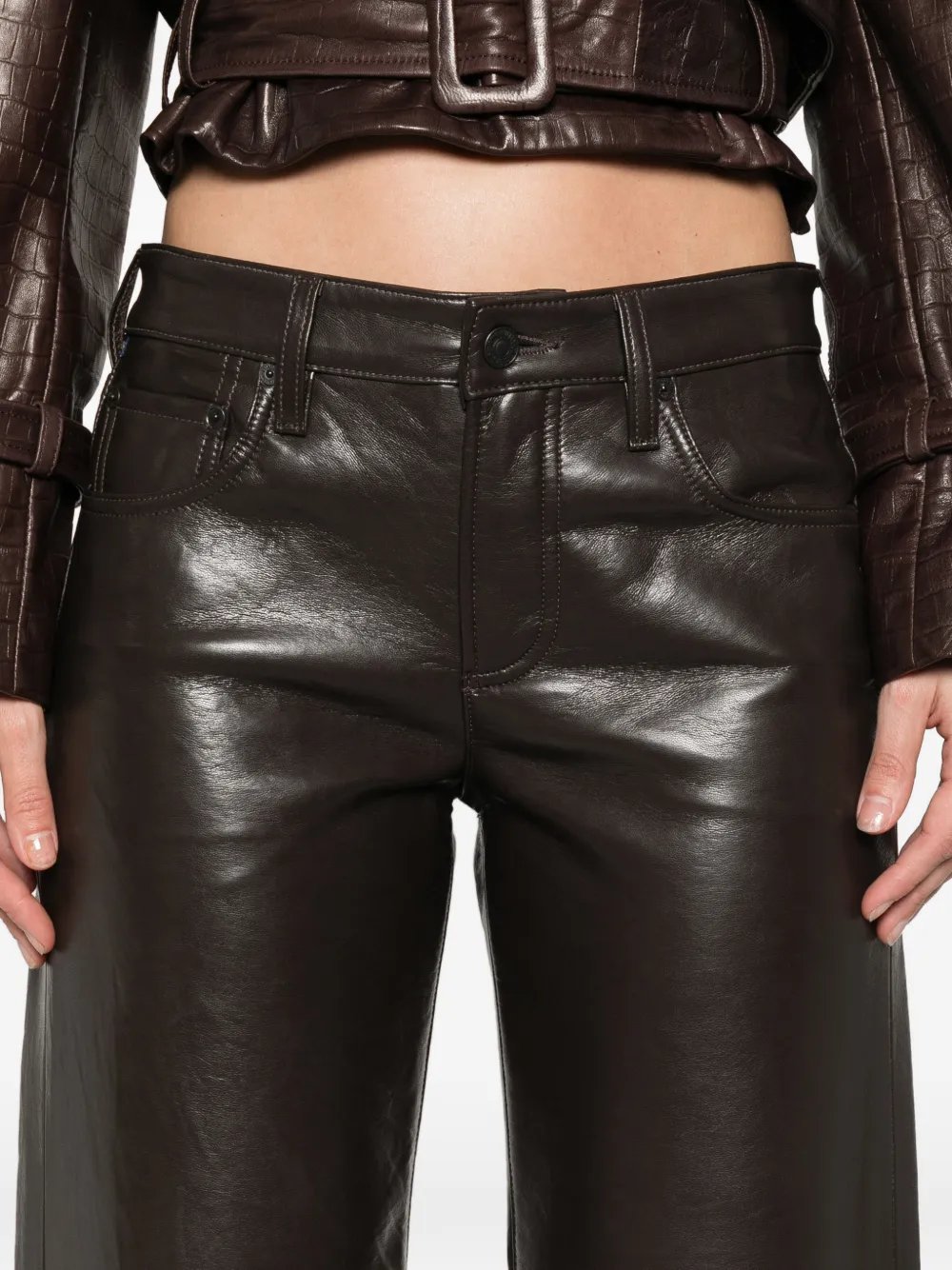 Citizens of Humanity Straight broek Bruin