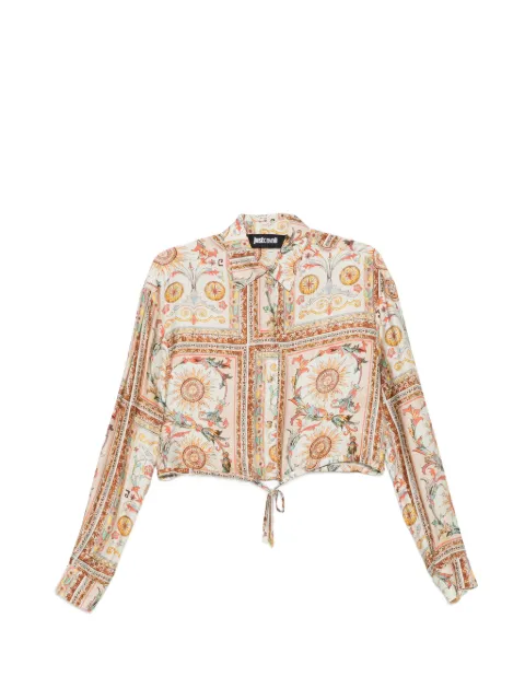 Just Cavalli blusa con estampado floral