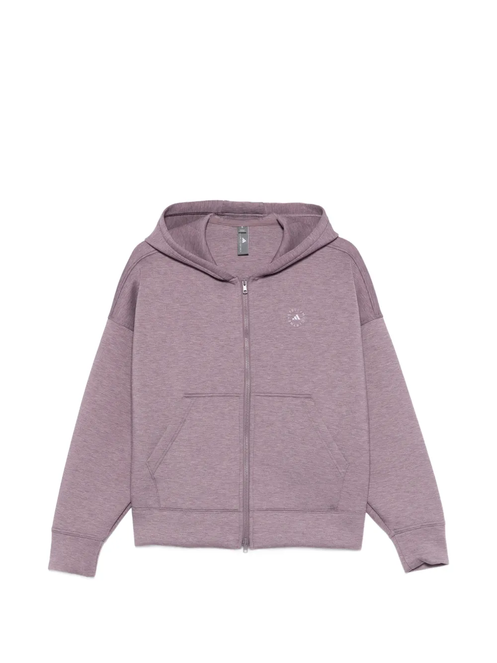 adidas zip hoodie - Violett