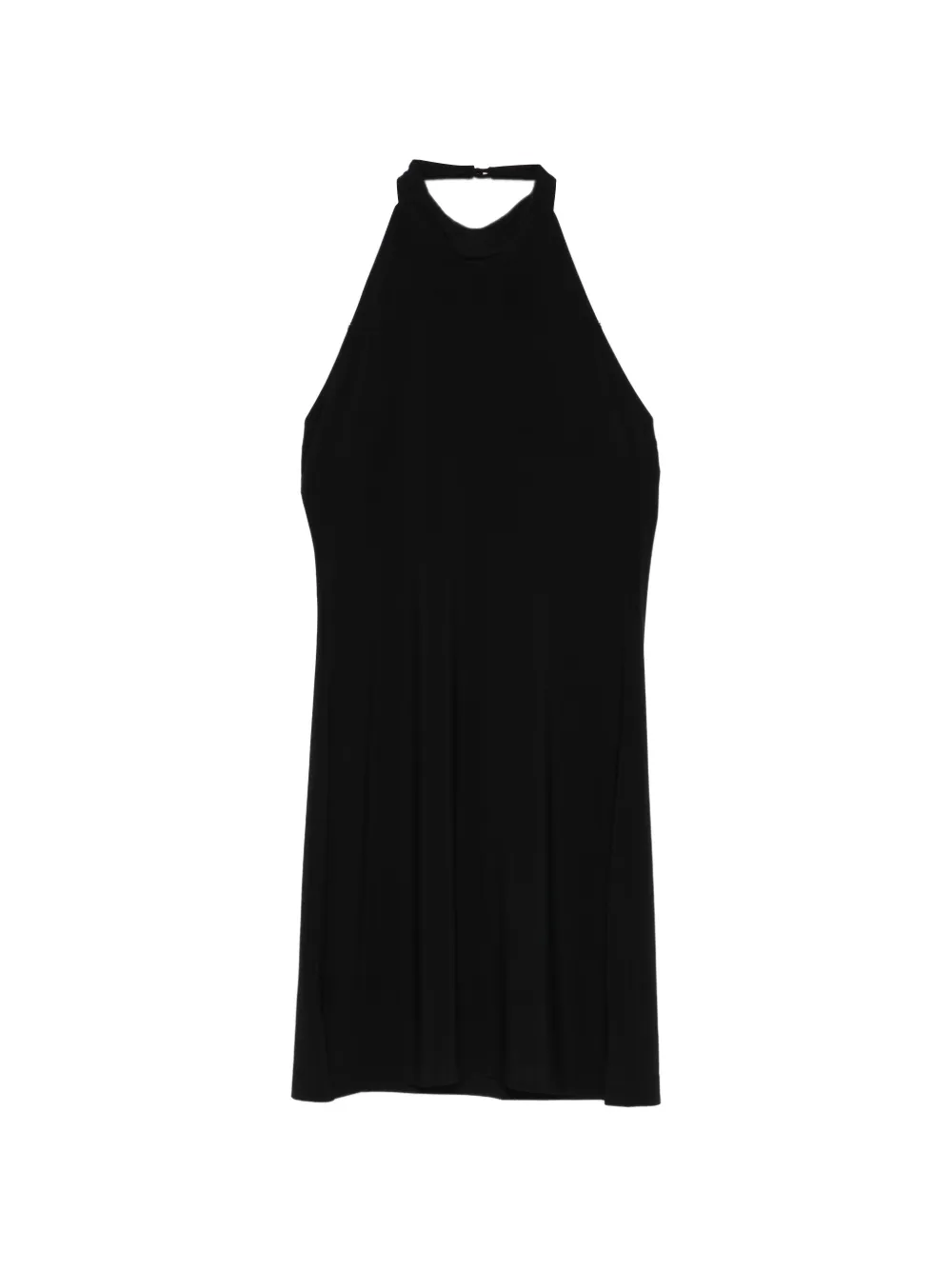 Norma Kamali halterneck mini dress - Nero