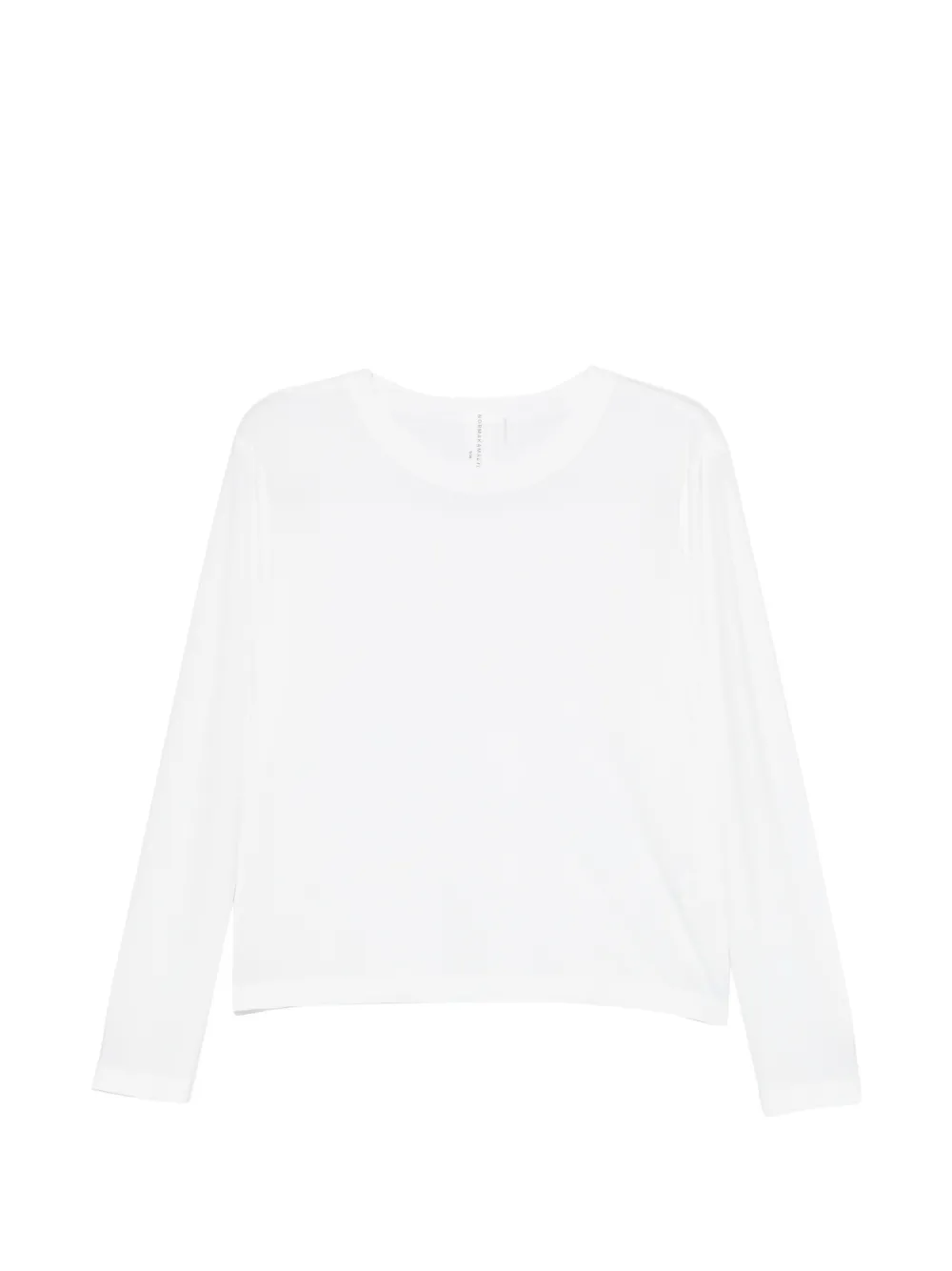 Norma Kamali long-sleeve top - Bianco