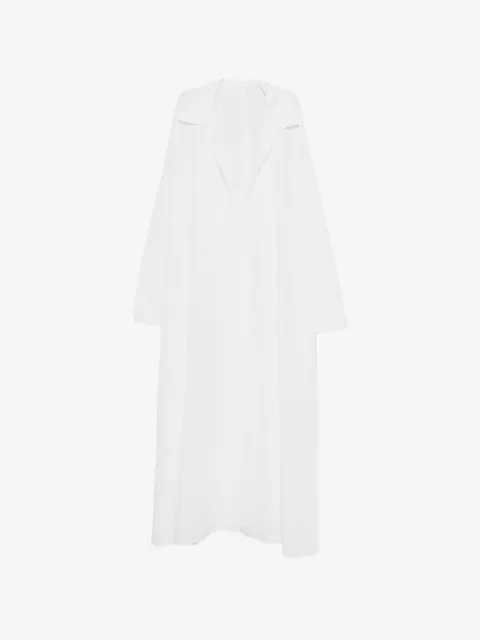 Norma Kamali vestido midi manga larga