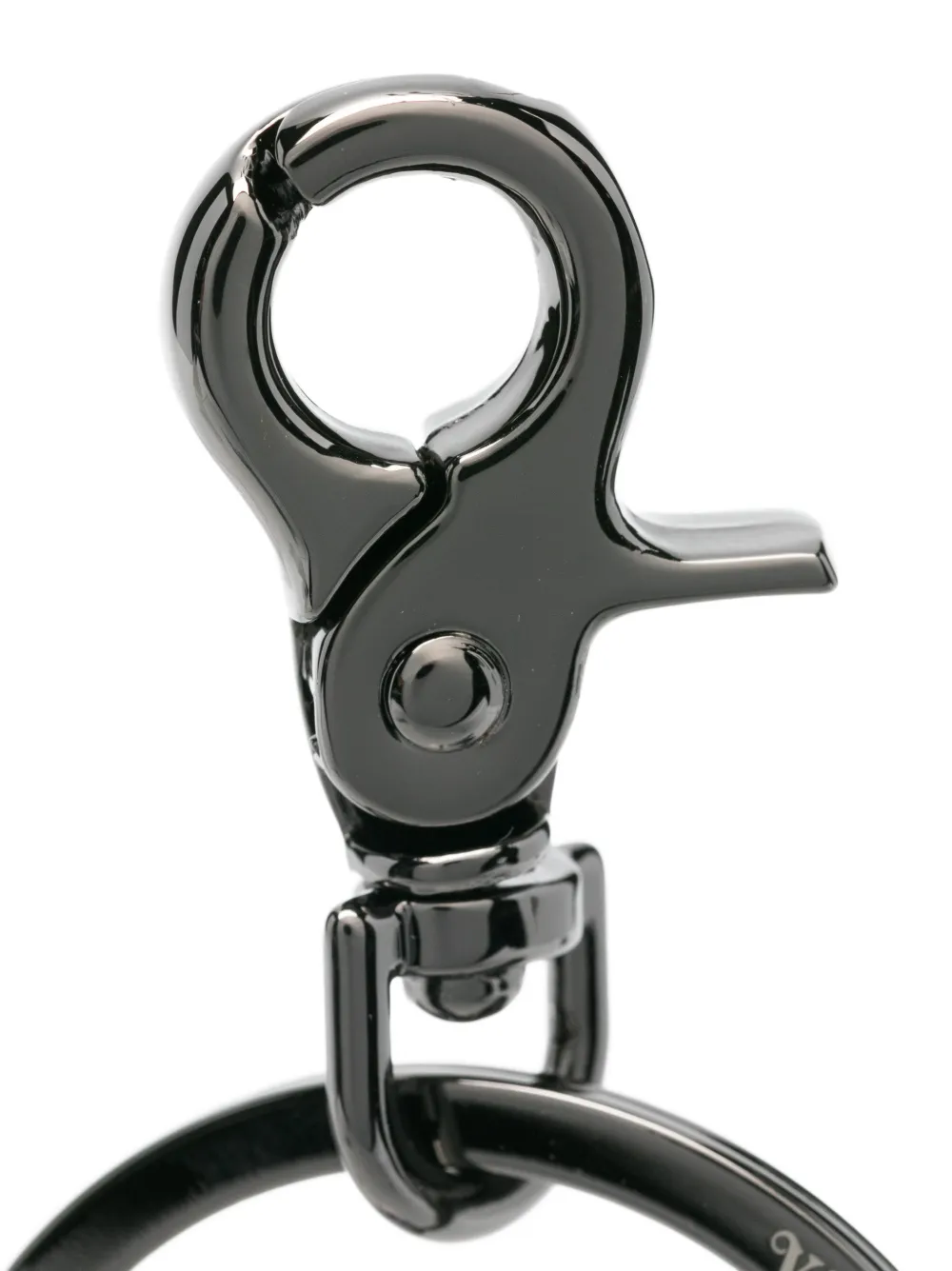 Vivienne Westwood 3D Orb lila sleutelhanger Zwart