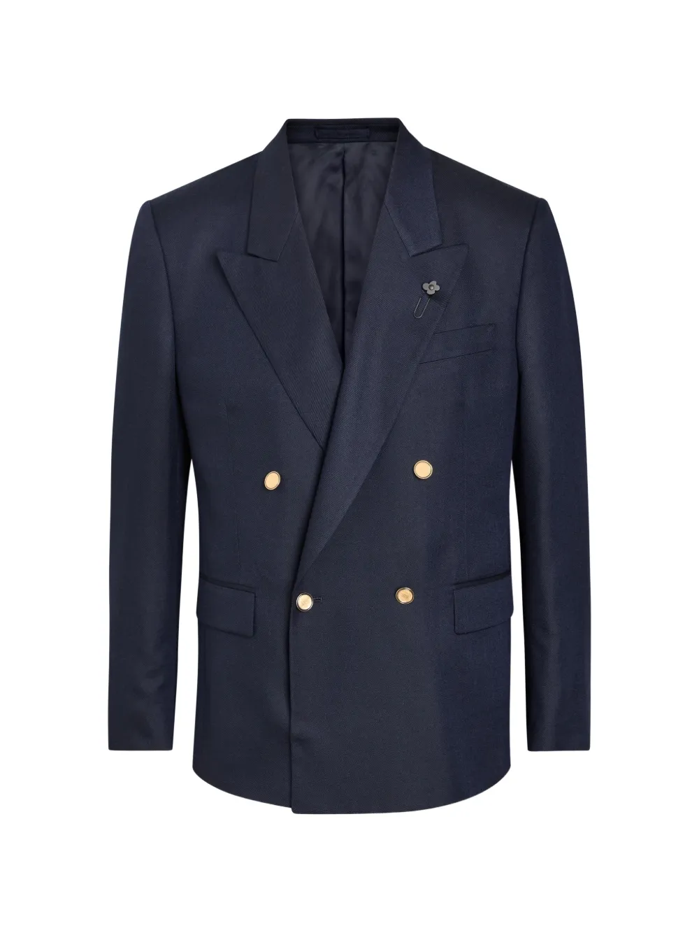 Lardini double-breasted blazer - Blu