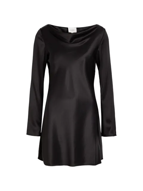 Reformation mini Pike satin dress