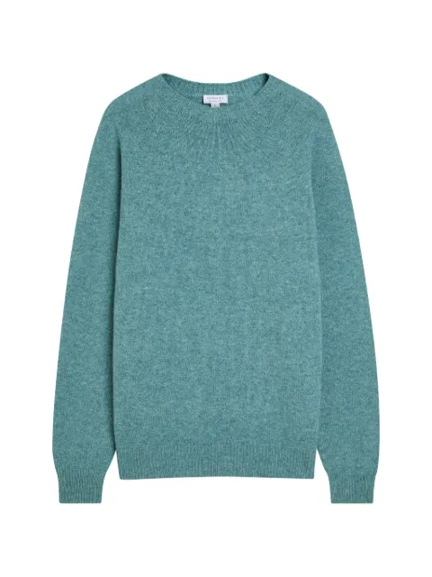 Sunspel Melangé wool jumper