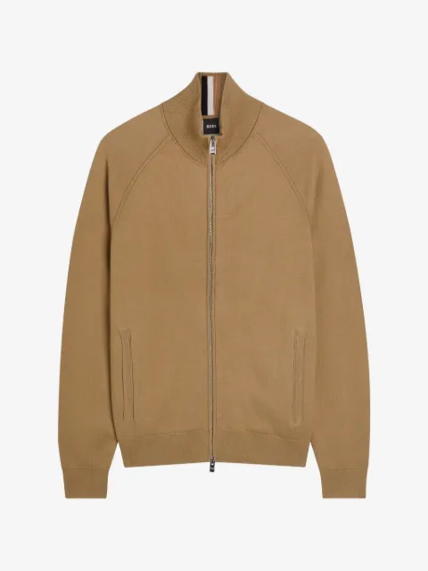 BOSS zip-up cardigan