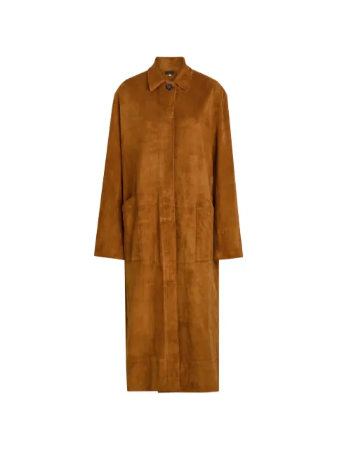 Stouls Corleone suede trench coat