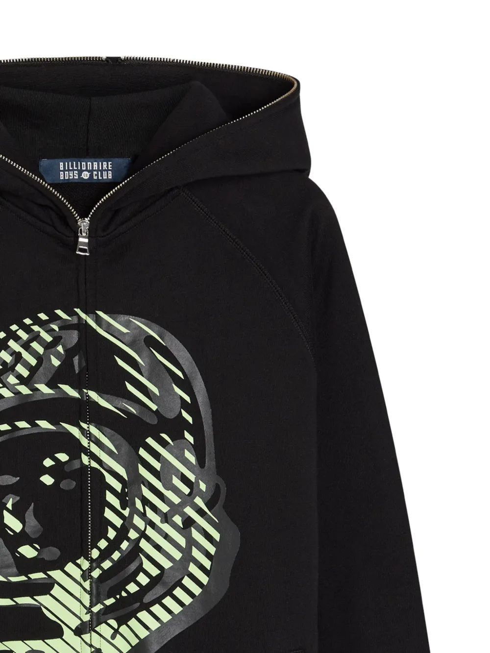 Billionaire Boys Club Glow Atro hoodie met rits Zwart