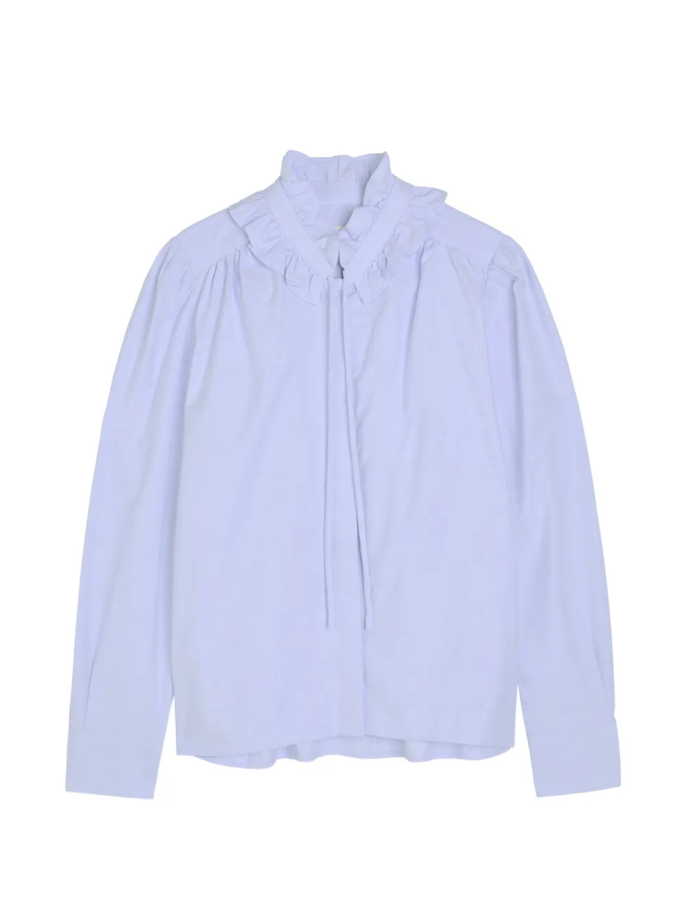 Citizens of Humanity Calista frilled cotton blouse - Blu
