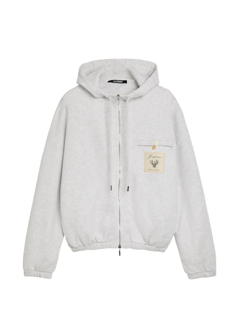 Jacquemus Torneo label hoodie - Grey
