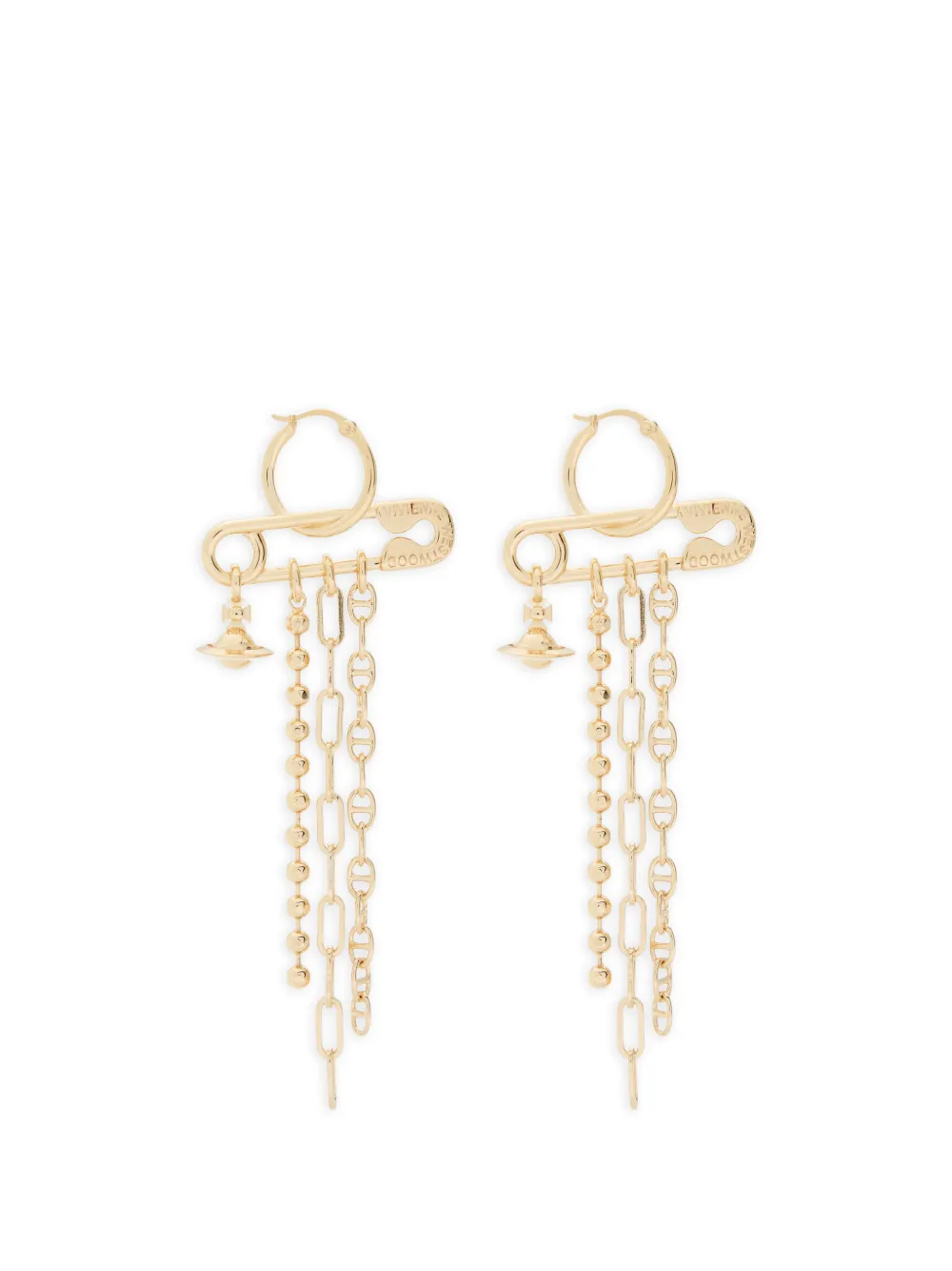 Vivienne Westwood Ginetta earrings - Oro