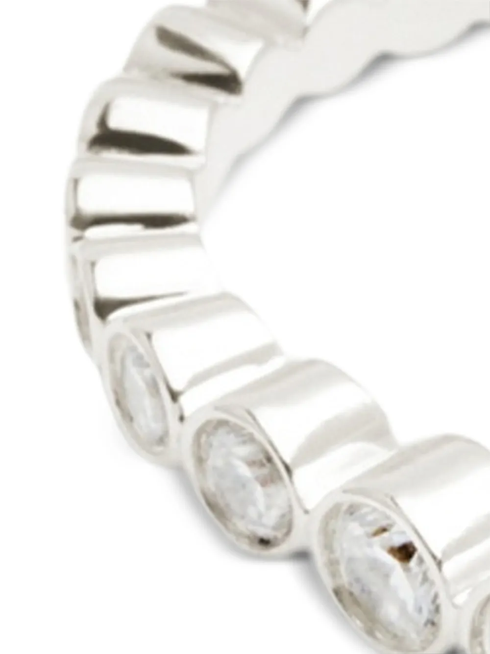  Ragbag Studio Odette Crystal-embellished Ring - Silver 