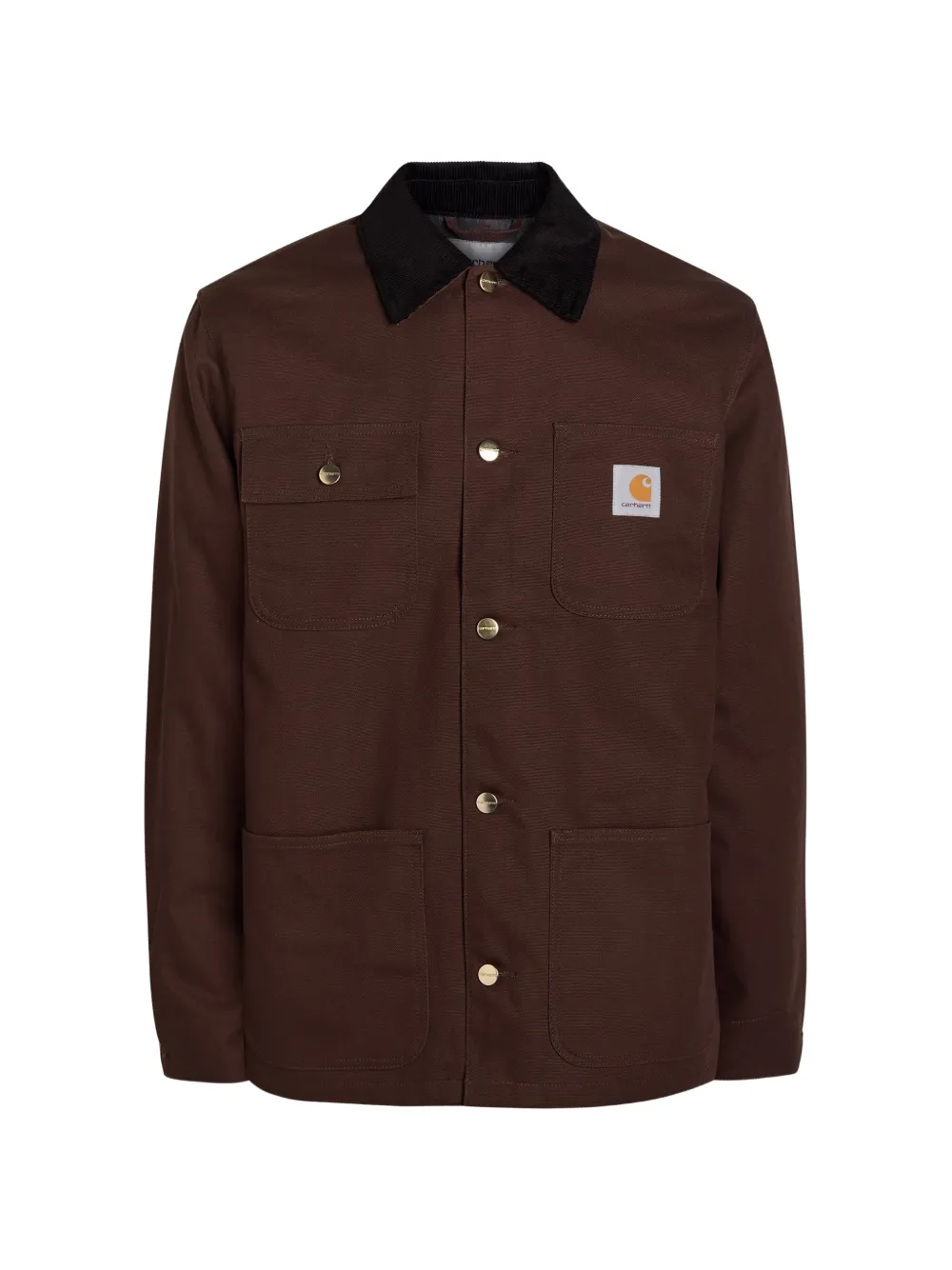 Carhartt WIP Michigan pocket corduroy-collar jacket - Braun