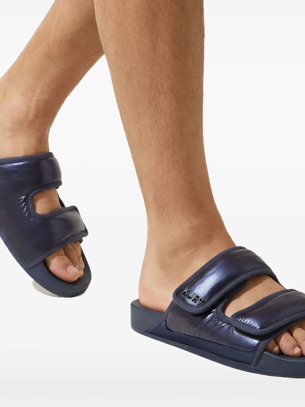 Kurt Geiger London Sandalen met klittenband Blauw