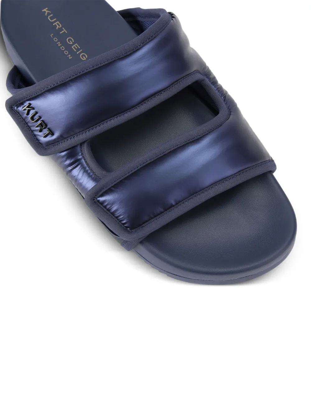 Kurt Geiger London Sandalen met klittenband Blauw
