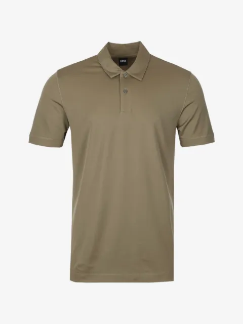 BOSS buttoned collar polo shirt