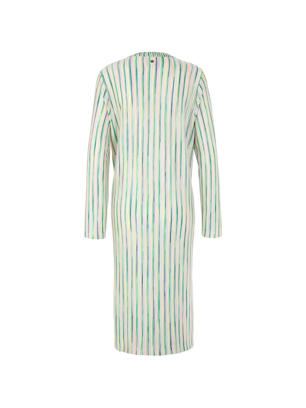  Marccain Striped Buttoned Cardigan - Green 