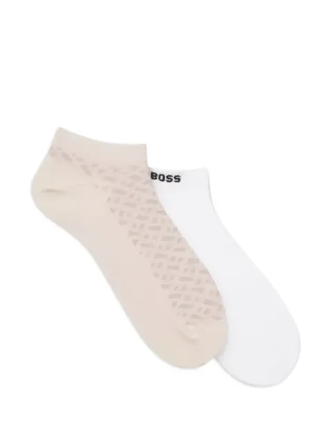 BOSS lot de deux paires de chaussettes à logo