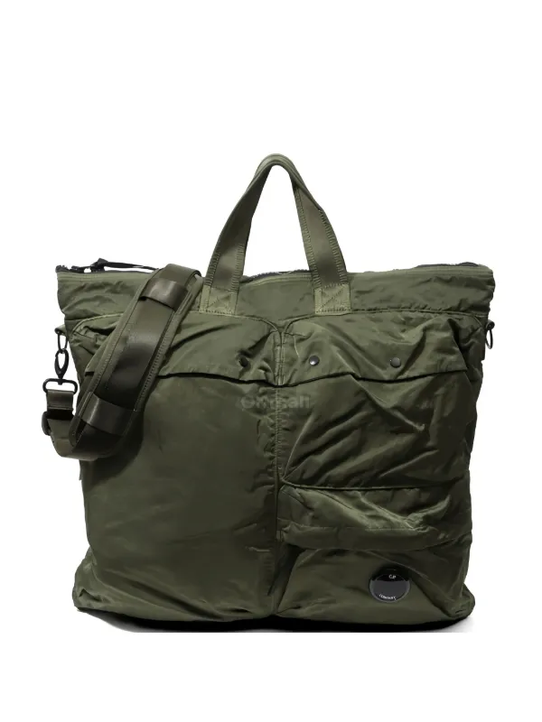 C.P. Company Nylon B Tote Bag in Green