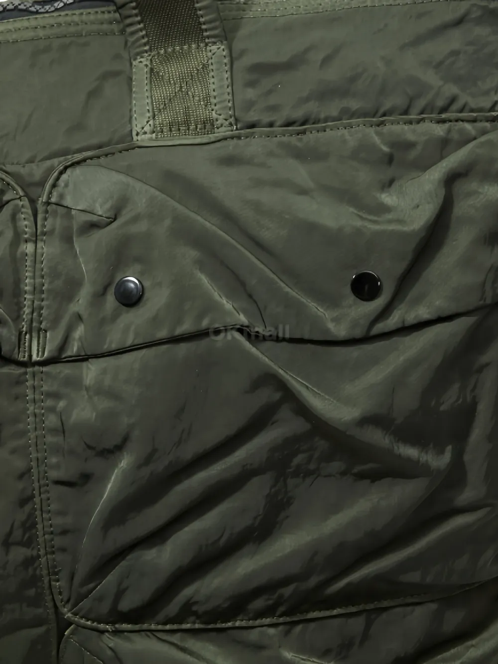 C.P. Company B nylon shopper Groen
