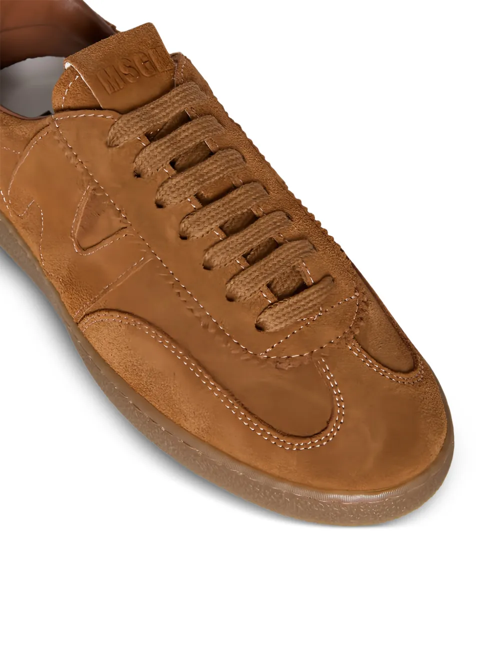 MSGM Suède low-top sneakers Bruin