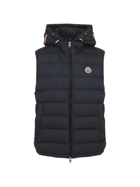 Moncler quilted hooded vest