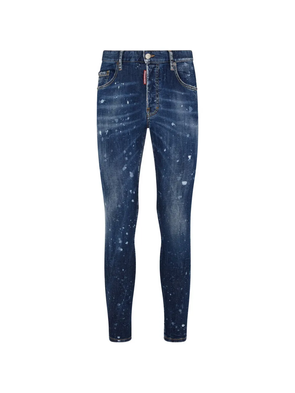 DSQUARED2 Hose mit schmalem Schnitt - Blau