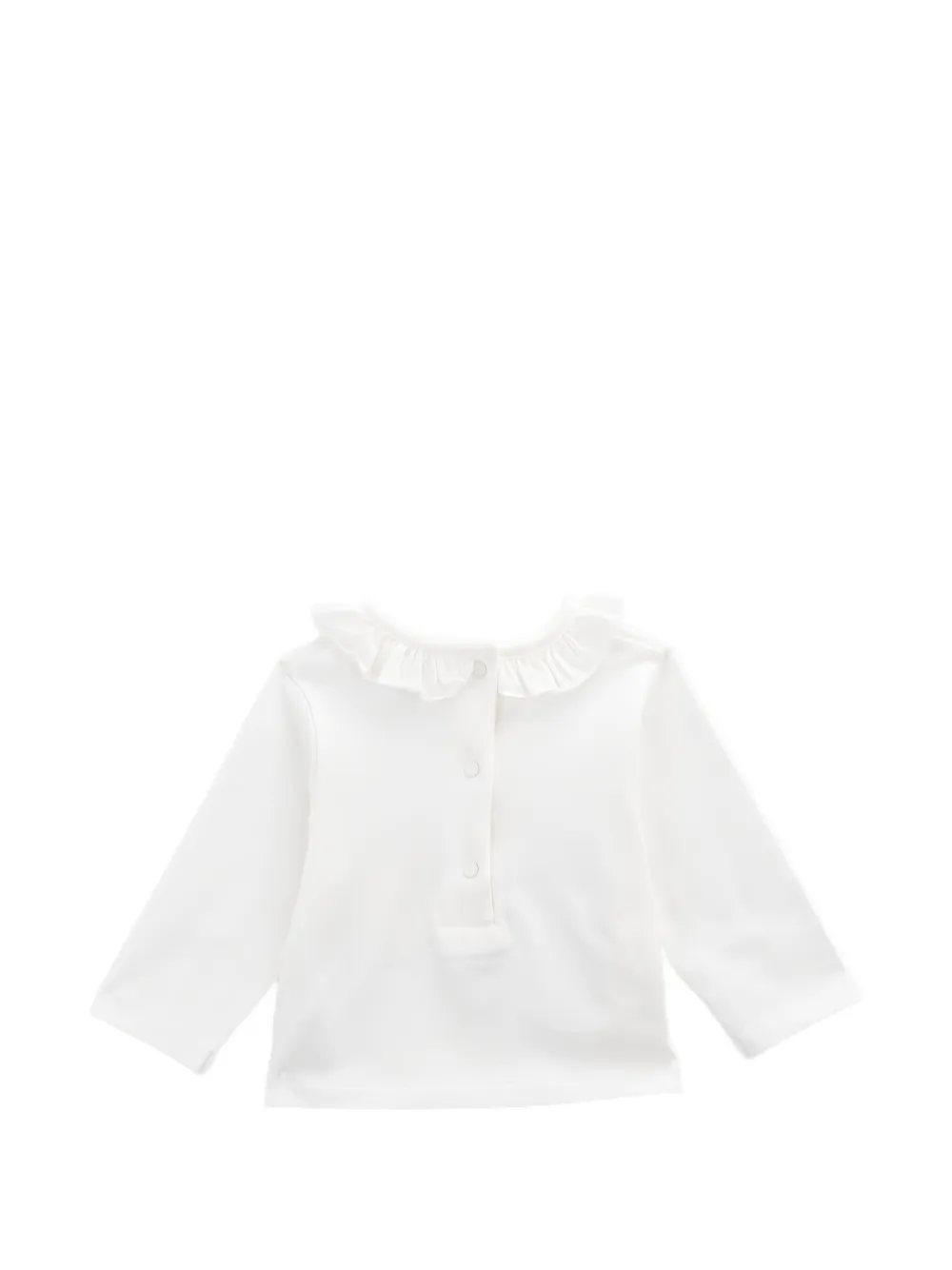 Knot T-shirt met print Wit