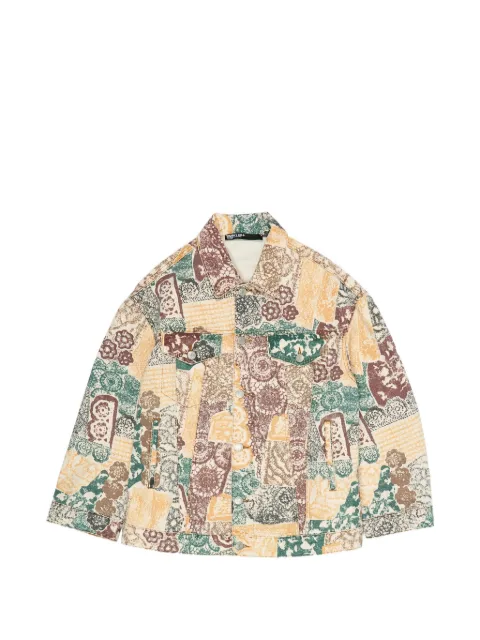 Bimba y Lola printed cotton jacket